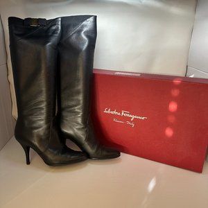 Ferragamo Knee High Boots